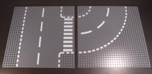 Plaques de route - Intersection et Virage (01)